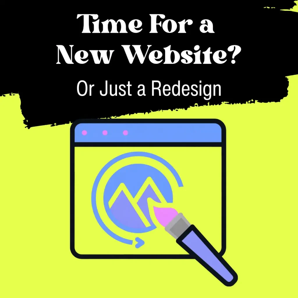 new website redesign